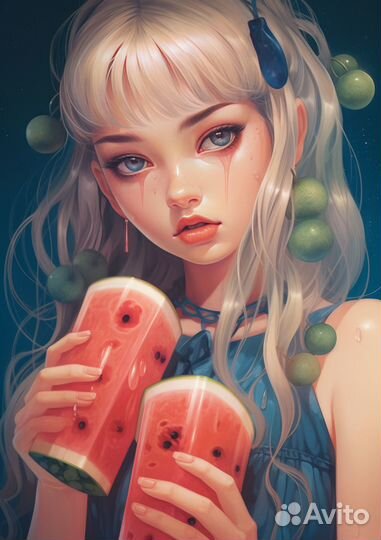 Иллюстрация из нейросети заказ / нейроиллюстрация