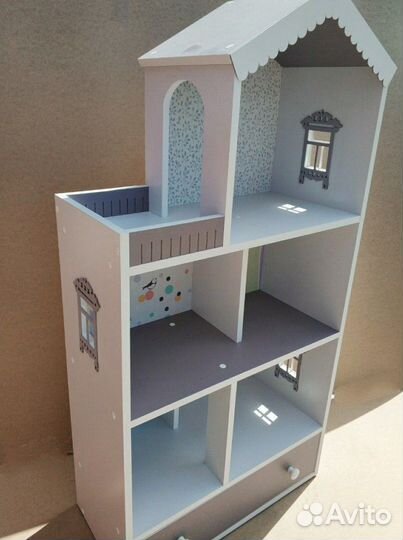 Домик кукольный с ящиком Новый