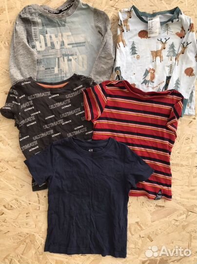 Майки на мальчика пакетом