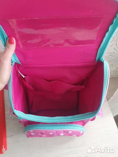 Рюкзак ранец школьный / кружков для девочки