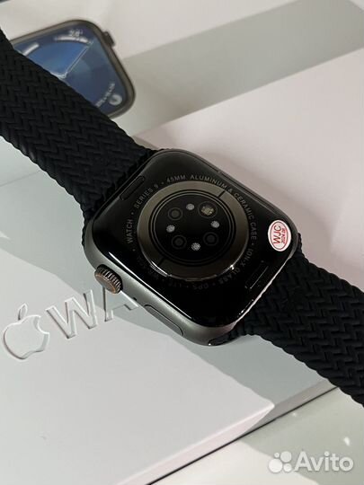 Apple watch 9 45mm (черные и серебряные)