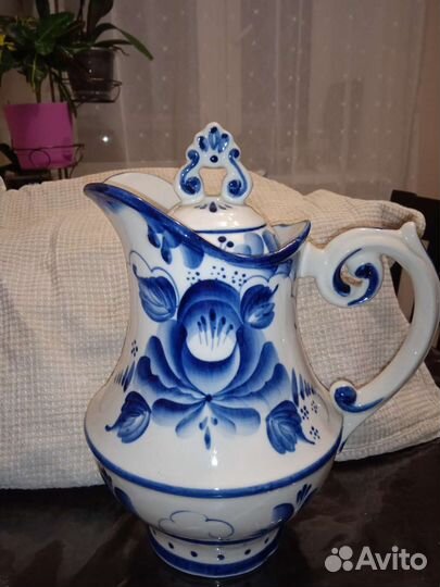 Фарфоровая посуда гжель