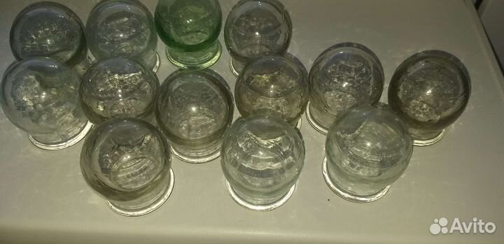 Банки стеклянные медицинские