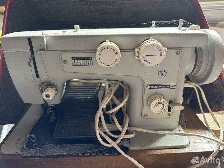 Швейная машина подольск 142