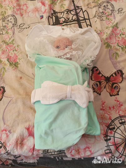 Конверт на выписку летний