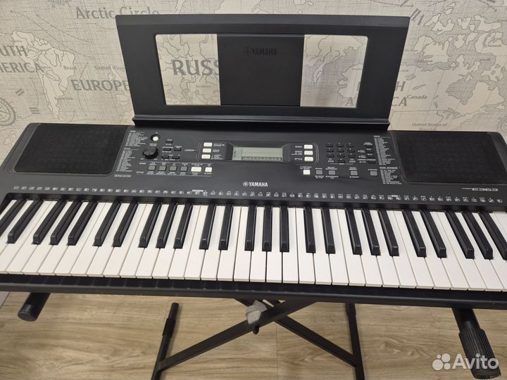 Синтезатор yamaha psr e363