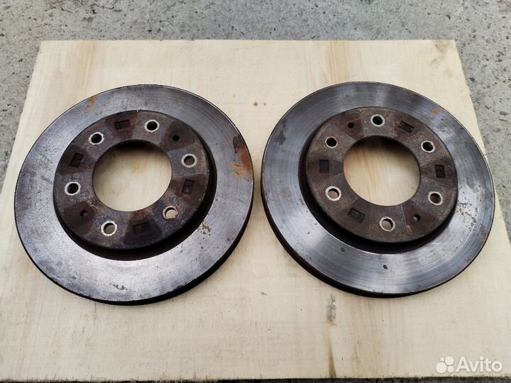 Диски тормозные передние Mitsubishi l200 V 2015г к