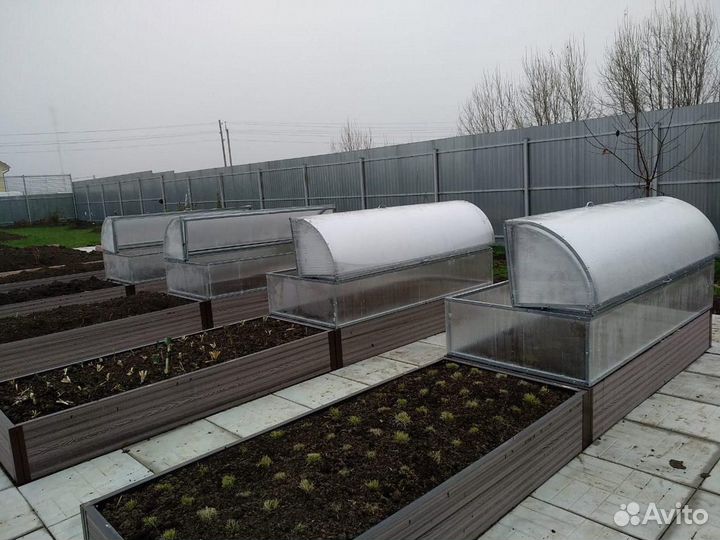 Теплые грядки из дпк