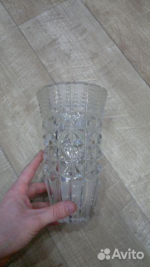 Хрустальная ваза для цветов (СССР)