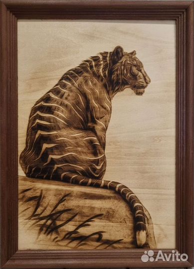 Выжженная картина 