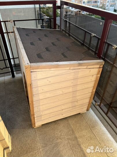 Будка для собаки утепленная