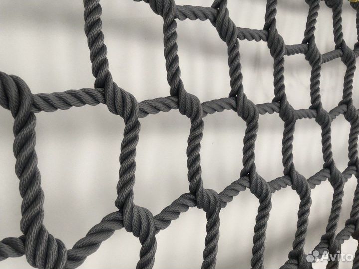 Безузловая сеть сложной формы (синтетика и натур.)