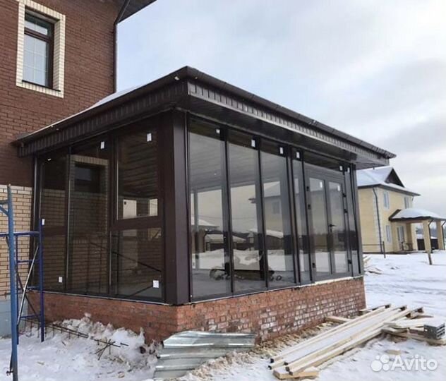 Тамбур из пвх окон