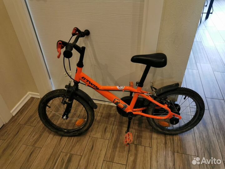 Детский велосипед btwin 16