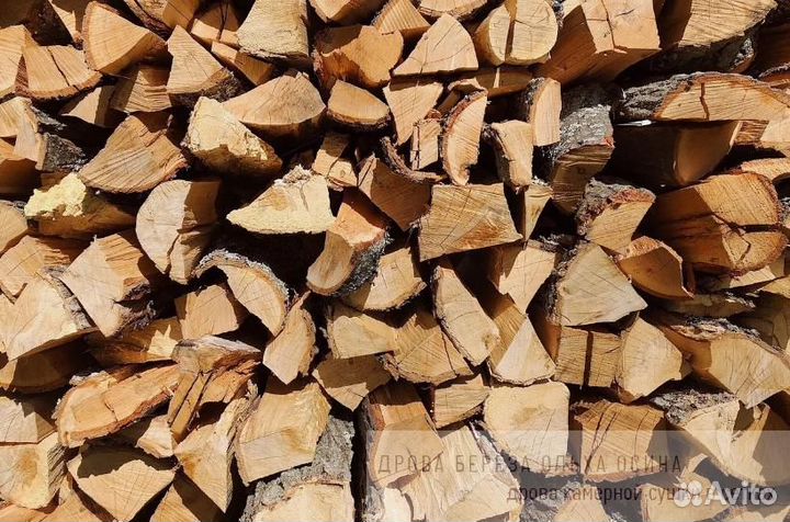 Дрова осиновые хвойные навалом