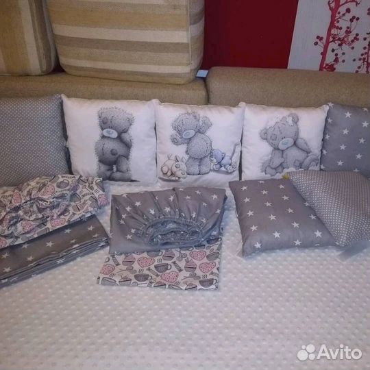 Бортики подушки