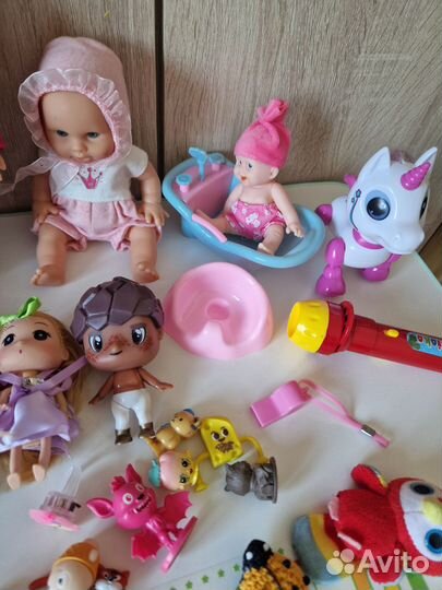 Пакет игрушек для девочек