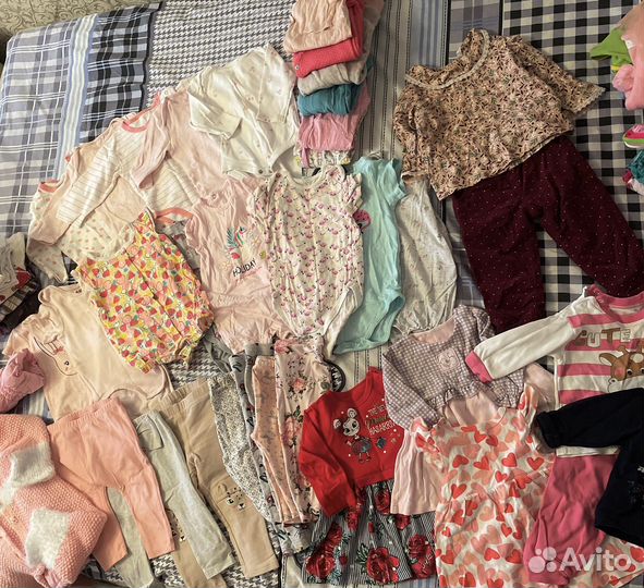 Пакет вещей для девочки 3-12 мес
