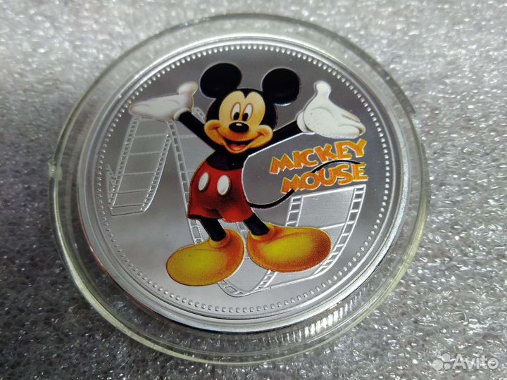 Копии монет новой Зеландии из серии герои Диснея
