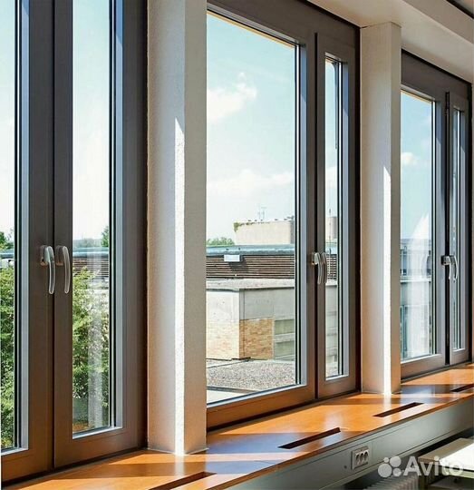 Алюминиевые окна раздвижные