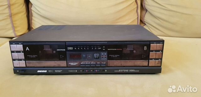 Дека кассетная Вега мп122с купить в Москве | Электроника | Авито