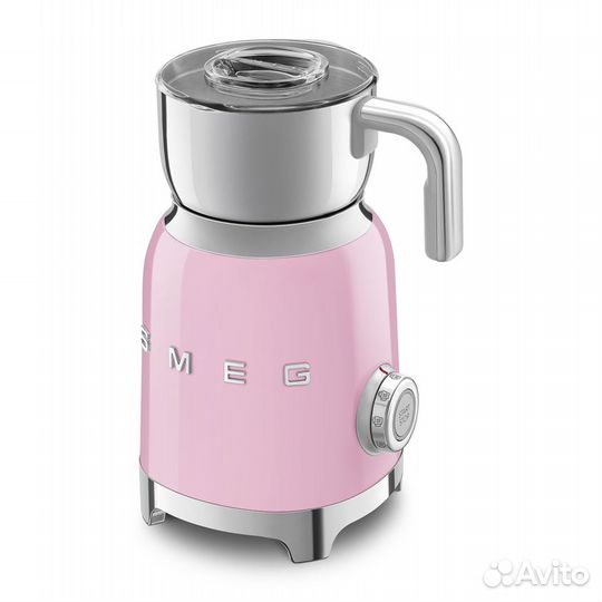 Вспениватель для молока Smeg MFF11pkeu, розовый