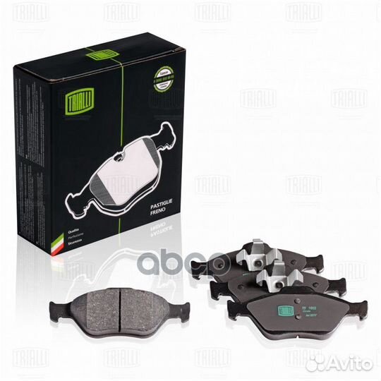 Колодки передние trialli PF 1002 PF1002 Trialli