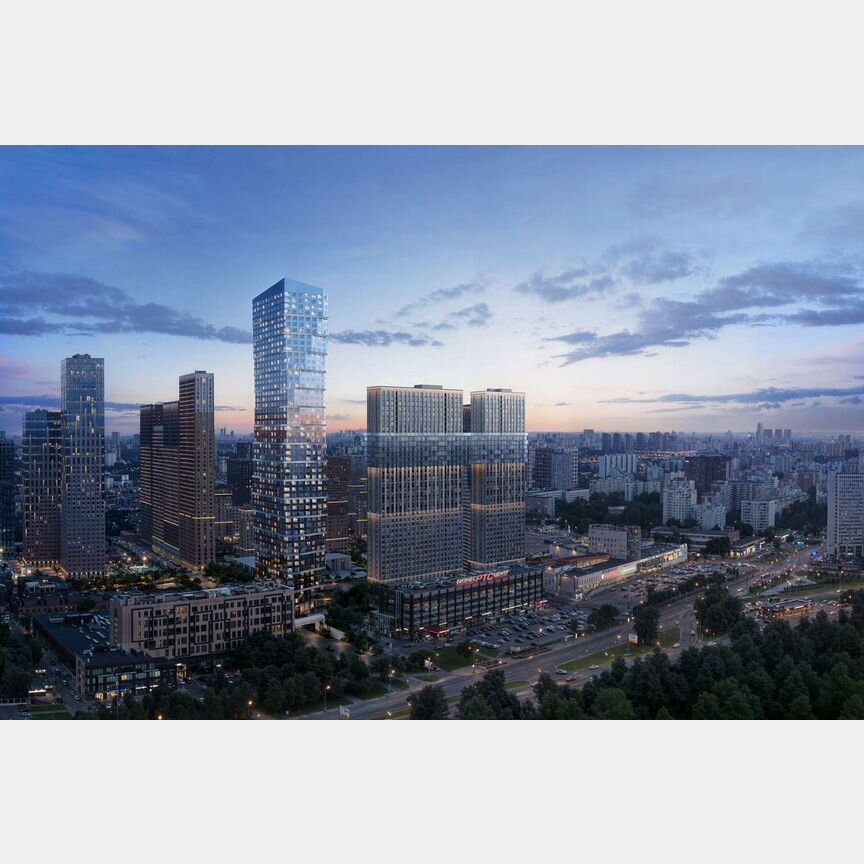 2-к. квартира, 79,4 м², 24/51 эт.