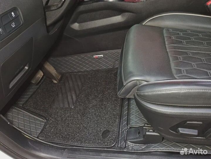 Автомобильные 3d коврики из экокожи