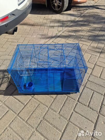 Клетка для грызунов 60х50х50см 3хярусная