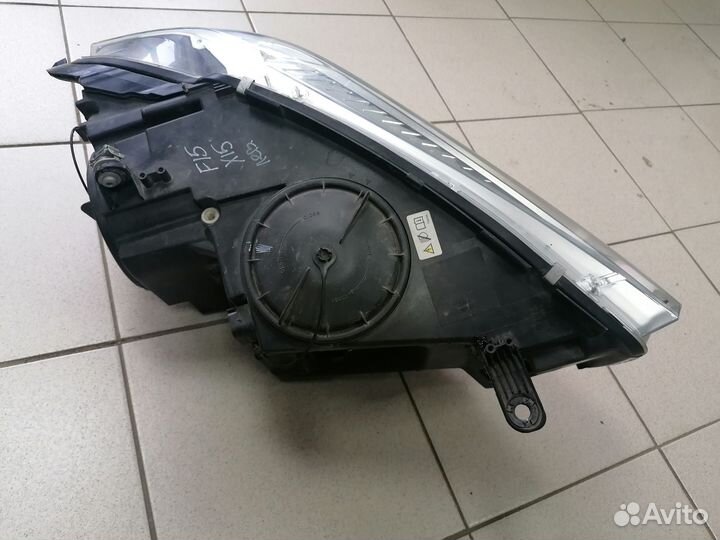 Левая блок фара на BMW X5 F15 (2013-2018)
