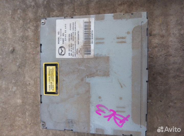 Магнитофон Mazda 3 BK