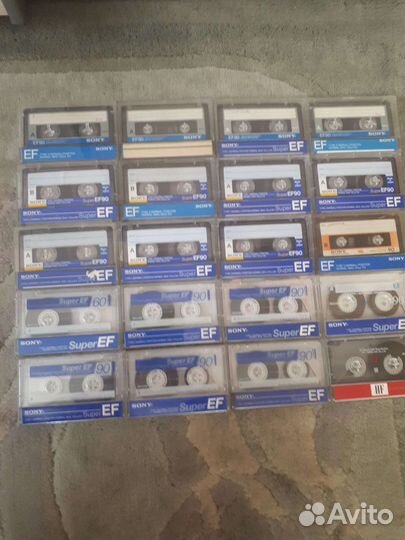Аудио кассеты sony