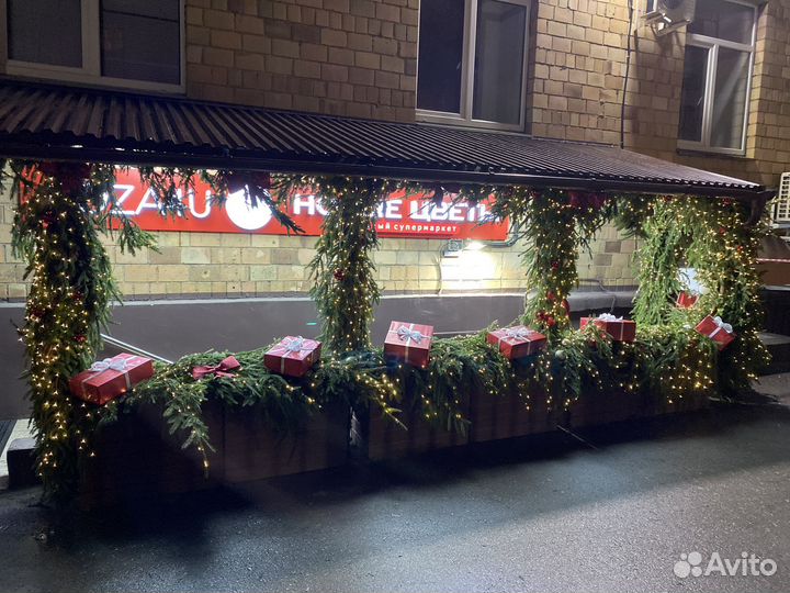 Еловые ветки натуральные