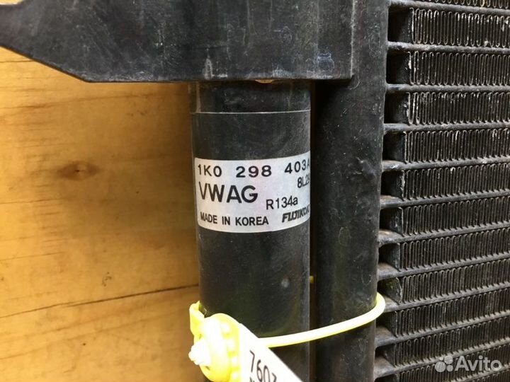 Радиатор кондиционера Volkswagen Jetta 1K2 cavd
