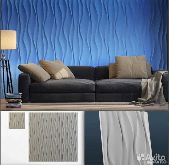 3D гипсовые панели
