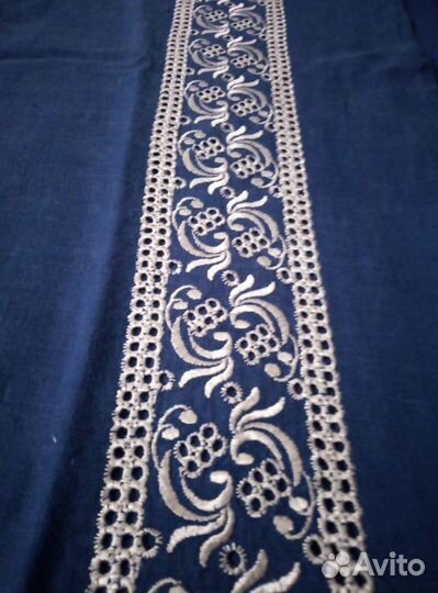 Постельное бельё с вышивкой лён 100 процентов