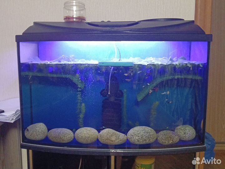 Продам аквариум 80 литров полный комплект