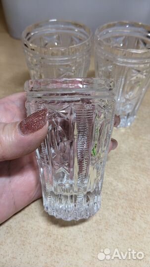 Хрустальные стаканы СССР