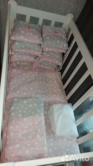 Бортики в кроватку