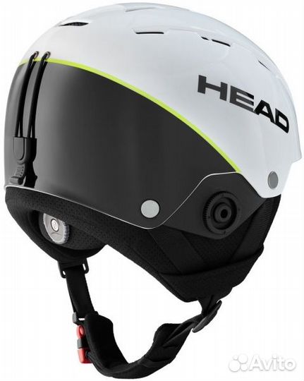 Шлем зимний Head 22-23 Team SL + Chinguard White/B