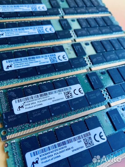Серверная DDR4 Micron 32gb 2400mhz Ecc Reg