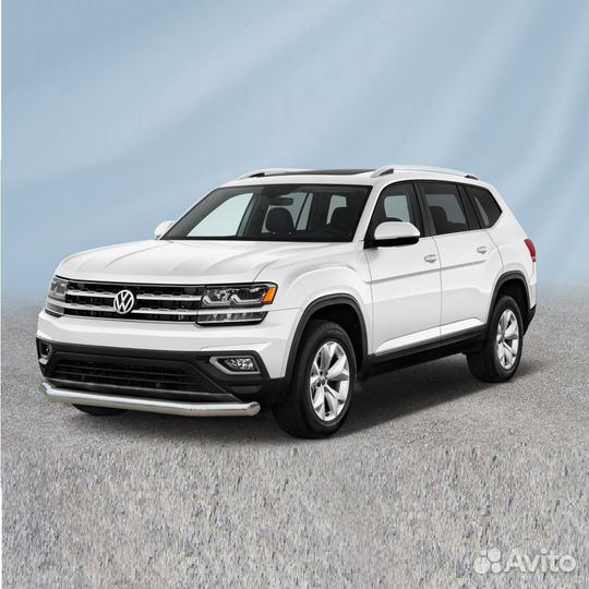 Защита переднего бампера Volkswagen Teramont (2018