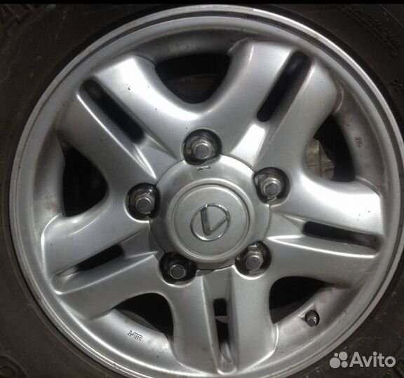 1шт колпак для литых дисков Lexus LX470, серебро