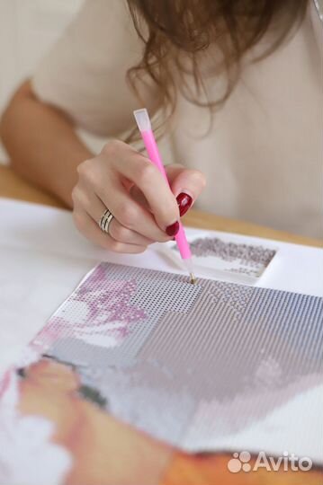 Алмазная вышивка по фото / наборы для хобби