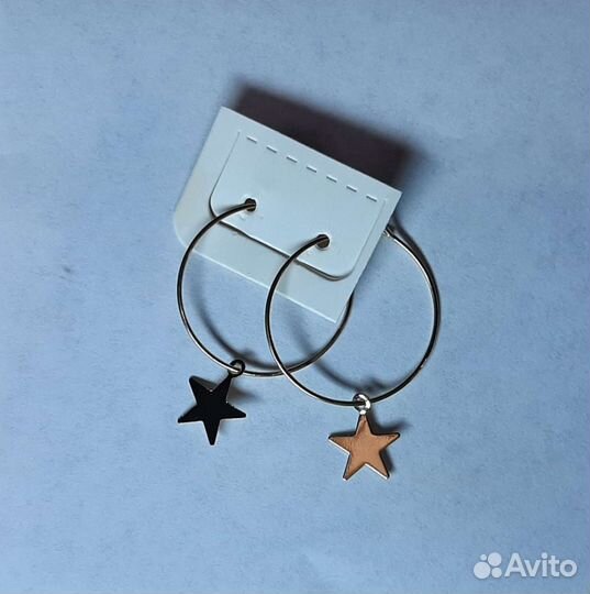 Серёжки бижутерия