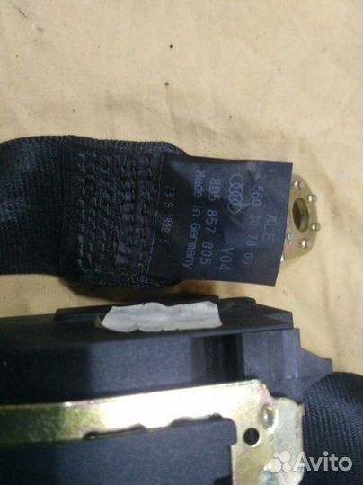 Ремень безопасности задний Audi A4 B5 AQD