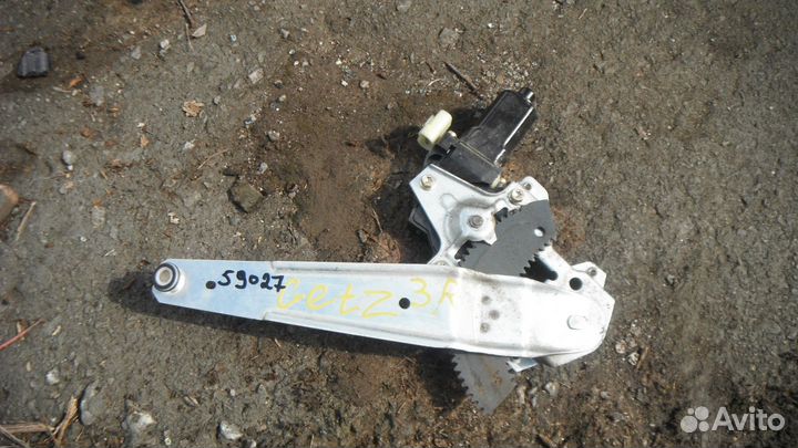 Стеклоподъемник электр.задний правый, Hyundai (Хен