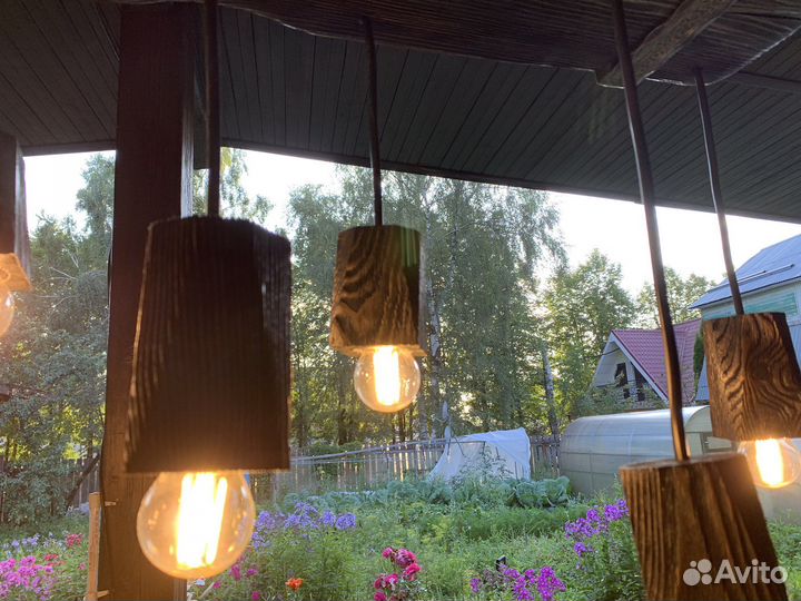 Люстра в стиле лофт