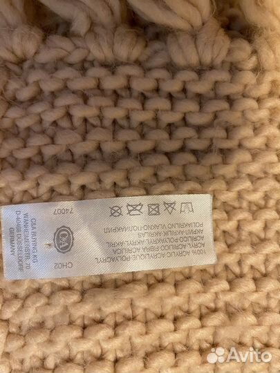 Комплект шапка и шарф